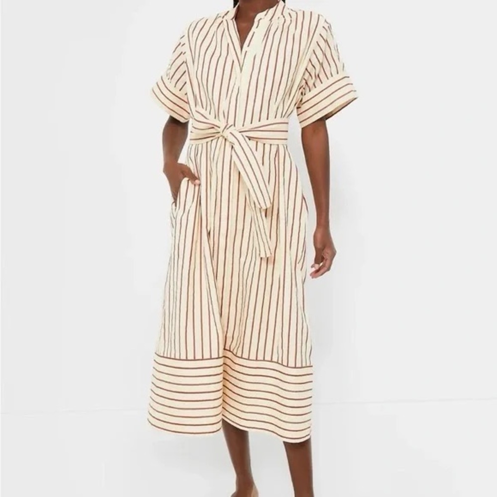NWT Scarlet Stripe Prescott Dress, MEDIUM